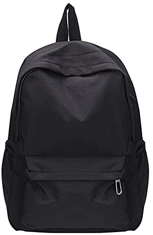 Demiawaking Damen Rucksack High School Mädchen Casual Schulrucksack Einfarbig Mädchen Schultasche Mittelschule Freizeit Rucksack Reiserucksack (2#)