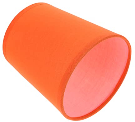 Cloth Lampenschirm Orange Dekorativer Lampenschirm FüR Pendelleuchte Stehleuchte Und Nachttischlampe Ideal FüR Wohnzimmer Und Esszimmer