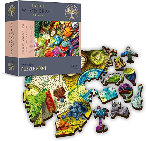 Bunte Cocktails (Holzpuzzle)