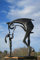 Skulptur Kiss Horse Metalldruck Pferd Statue Antike Metall Kunst Dekoration (Soft Kiss)
