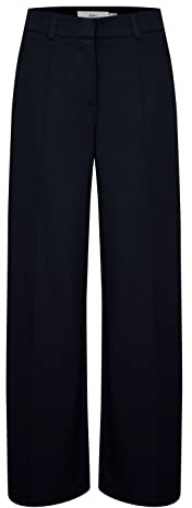 ICHI IHKATE SUS Office Wide PA Damen Hose Stoffhose mit Stretch gerader Schnitt