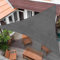 Sunnylaxx 3x3x3m Grafite Tenda a Vela Triangolare Vela Ombreggiante, 185G HDPE Vele Parasole Protezione UV 95%,per Esterno, Giardino e Terrazza, Piscina