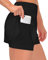 Shorts Damen Sommer Sport Shorts Kurze Hosen 2 in 1 Laufshorts Fitness Sporthose Running Yoga Jogging Beiläufige Elastisch Schnelltrocknende Shorts (AA Schwarz, M)