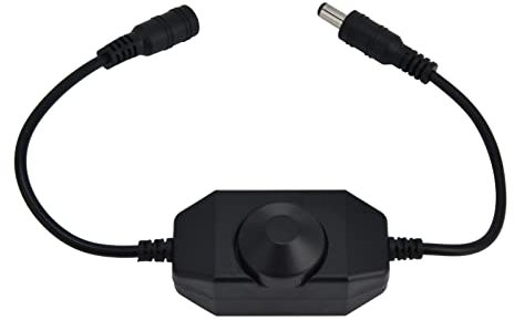 LED-Streifen-Dimmerschalter, stufenloses Dimmen, langlebiger LED-Lichtschlauch-Dimmerschalter