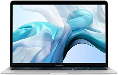 2019 Apple MacBook Air with 1.6GHz Intel Core i5 (13-inch, 16GB RAM, 256GB SSD Storage) (QWERTY English) Silver (Renewed)