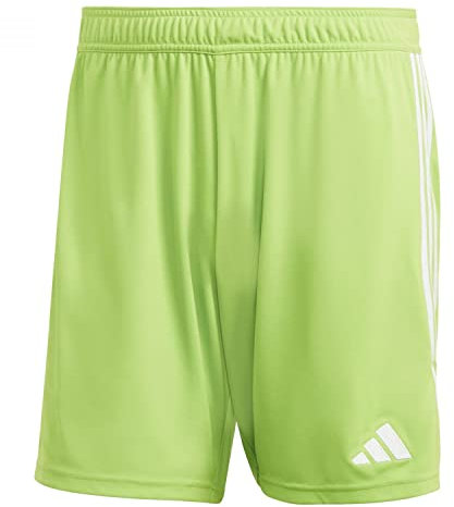adidas Mens Shorts (1/4) Tiro 23 League Shorts, Team Semi Sol Green2/White, IB8088, S