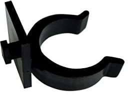 100PZ GANCIO ABS MM.28 PER ZOCCOLO ALLUMINIO RESINA