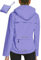 baleaf bike jacket femmes veste de pluie imperméable respirant randonnée veste d'été coupe - vent veste extérieure veste légère résistante aux intempéries veste de vélo Violette XL