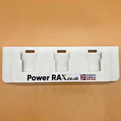 Power Rax Battery Holder For 18v DeWalt Tough System 2.0 Dual Charger Box
