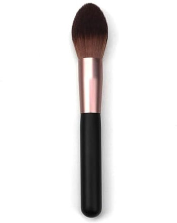 1 Stück Blush Pinsel, Holzgriff Profi Blush Brush Gesichts-Make-up-Pinsel für Blush Bronzer, Synthetische Borsten