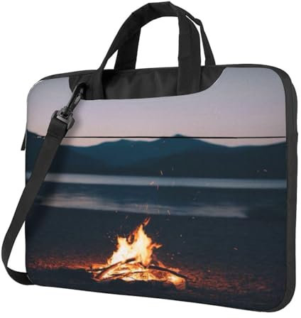 ASEELO Bunte Streifen Business Laptop Taschen Messenger Aktentasche Computer Tasche mit Schulter Kompatibel für Arbeit, Camping, 14 inch Laptop bag