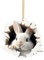 Acryl Anhänger Ostern Hase Ornamente Ostergeschenk, Osteranhänger zum Aufhängen, 2D Acryl Hängedeko, Ostern Anhänger, Osterhase Osterschmuck Ostern Deko, für Ostern Frühling zum (B-4, One Size)