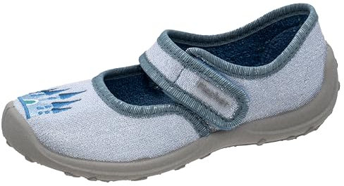 Fischer Markenschuh Kinder-Klett-Hausschuh