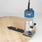 Maschera per Fresa Circolare, Base per Fresatrice per Legno CNC Perno da 8 Mm Fori per Chiodi da 2,5 Mm Base per Scanalatura Circolare per Fresatura per Fresatrice per Legno con