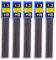 MSCHENZW Essential Student Stationery : lot de 5 mines de 1,3 mm, parfaites pour les longues sessions d'écriture