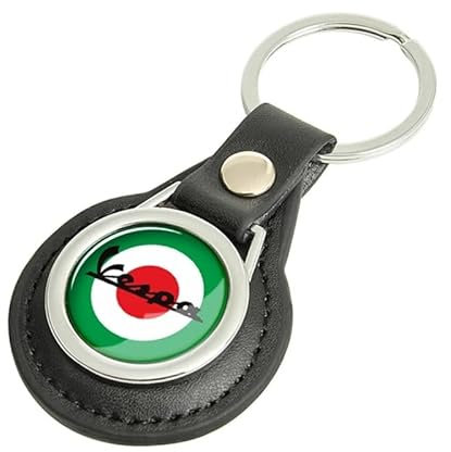 LYNMTPJ Moto Piag-&gio Vespa SERVIZIO Portachiavi Accessori for Scooter Sprint Primavera 50 150 150S 946 Etc(D)