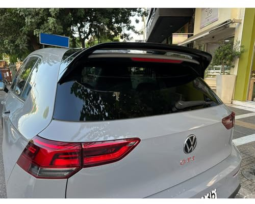 Spoiler da tetto compatibile con Volkswagen Golf VIII GTI/R/R-Line 2020-2024 e Facelift 2024- (PU) | Compatibile con Volkswagen Golf VIII (CD1) GTI/GTD/GTE/R 2020-2024 e Facelift 2024- (PU)