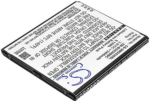 Peakbatt EB-BG530CBE, EB-BG530CBU, EB-BG530CBZ, EB-BG531BBE, GH43-04372A, batterie de remplacement pour Samsung Galaxy J3 V 2017 XLTE, J3 V 2018, J3 V 2018 XLTE