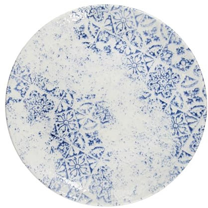 Queens By Churchill Algarve Blue Dinner Plate 26cm - Pack of 6