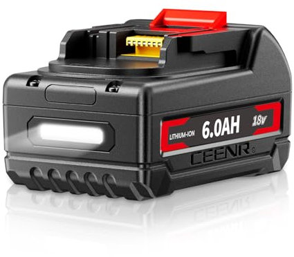 CEENR 6,0Ah BL1860B Batterien ersetzen für Makita Akku 18V kompatibel mit makita akku kompatibel mit makita kettensäge akku 18V