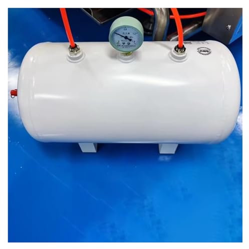 5L/1 Gallon Air Reservoir Tank with 1/4 Inches NPT Ports, Carbon Steel High Pressure Mini Small Portable Compressed Air Tank Kit, Air Compressor Cylinder for Vehicle, Car, Truck(B)