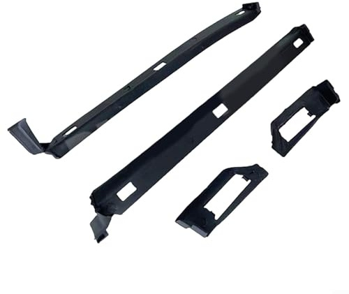 MeevrgR 4 Stück Auto Kotflügel Dichtung Kit für Mercedes für E Klasse W210 1996-2002 Ersatzteile OEM 2106987130 2106987230, Korrosionsschutz Verschleißfestes ABS-Material, einfache Installation