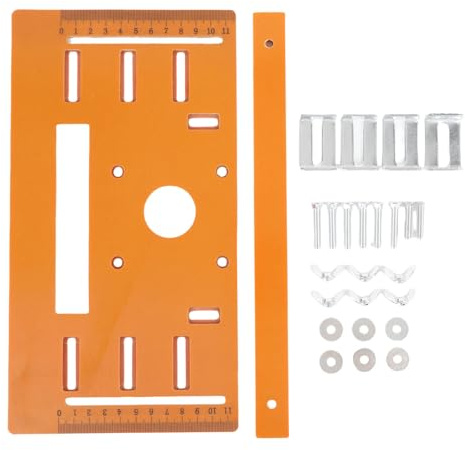 Circular Saw Base Plate with Scale Markings Portable and Practical Woodworking Cutter Base Plate