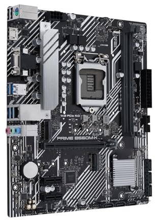 Carte Mere pc Carte mère Fit for ASUS Prime B560M-K Socket LGA 1200 DDR4 M.2 NVMe SSD for processeur Intel B560 d'origine