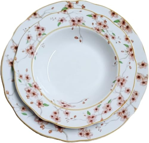 Servizio Piatti per 6 Persone in stoneware 18 pezzi per Lavastoviglie modello (regina)