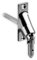 DIWARO.® | Rolladen Gelenklager G074, 90 Grad Umlenkung, Grundplatte 22 x 85 mm mit 2 Befestigungslöcher, Kurbelzapfen Anschluss 11,9 mm, Antrieb zum Rolladengetriebe 8 mm Vierkant