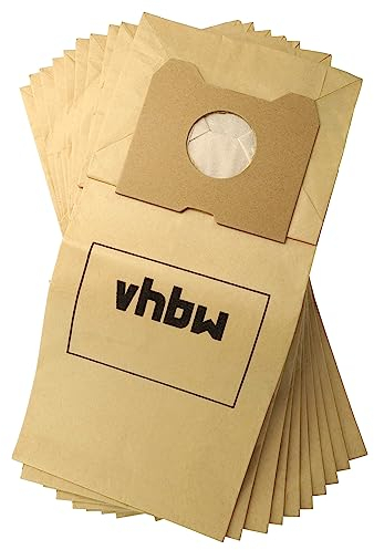 vhbw 10x Sacs compatible avec Philips HR 6814 Triathlon, 6815 Triathlon, 6835BT aspirateur - papier, 30cm x 20cm, couleur sable