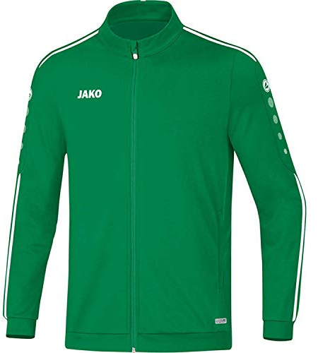 JAKO Herren Polyesterjacke Striker 2.0, sportgrün/weiß, M, 9319
