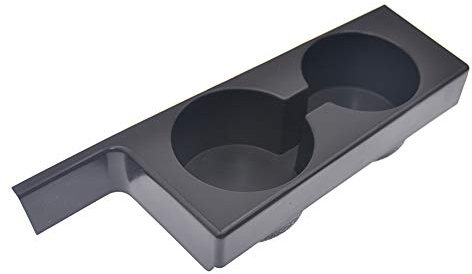 Porfeet Support De Verre De Voiture, Support De Tasse De 2 Trous De Console Avant De Voiture Compatible avec BMW E39 Série 5 528i 525i 530i M5 99-03 Noir