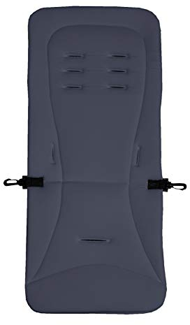 AltaBeBe AL3011-11 Sitzauflage aus Memory Foam mit Mesh für Buggy, dunkelgrau, 250 g