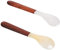 Cabilock 2 Cucharas Pequeñas Cucharas de Caviar Cuchara de Nácar Cucharas de Sopa Cucharas de Cóctel para Vajilla con Mango de Madera para Postre Té Café Helado Baby Shower