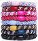 GYGYL 8Pcs Mixed Color Hair Ties for Women Girls, Elastics Hair Bands Ponytail Holders for Thick Hair, No Damage No Crease Hair Elastics(Style 3)