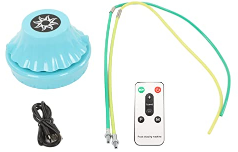 Intelligente Springseilmaschine, Skipzone Automatisches Elektronisches Zählen Workout Unterhaltung ABS-Springseil Fernbedienung Tragbare Elektrische Springseilmaschine oder Familie Büro Fitnessstudio