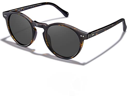 CARFIA Herren-Sonnenbrille, polarisiert, Vintage-Stil, UV400-Schutz, für Fahren und Reisen