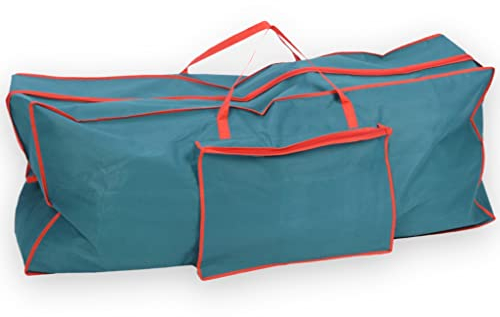 MIJOMA - Scatola portaoggetti per decorazioni natalizie (125 x 30 x 50 cm, per alberi di Natale)