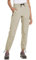baleaf Damen Outdoorhose Wanderhose Wasserdicht Schnelltrocknend Leicht Trekkinghose Capris UV Schutz UPF 50 Funktionshose mit Reißverschlusstasche Regular Version Braun 3XL