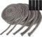 YOCCEK Ofendichtschnur Ofendichtung Kamindichtung Feuerfest Glasfaserschnur Türdichtung für Kaminofen Kamin Smoker Grill Rohrisolation Revisionsklappen Abdichten (Φ 8mm x 2.5m)