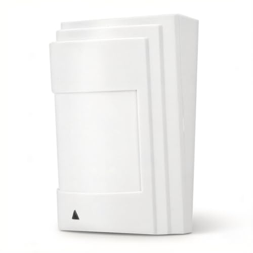 Yctze Wired Dual Pir Detector Security Alarm System Passive Infrared Motion Sensor for Home Indoor 12v Compatible with Dc Corner House Systems