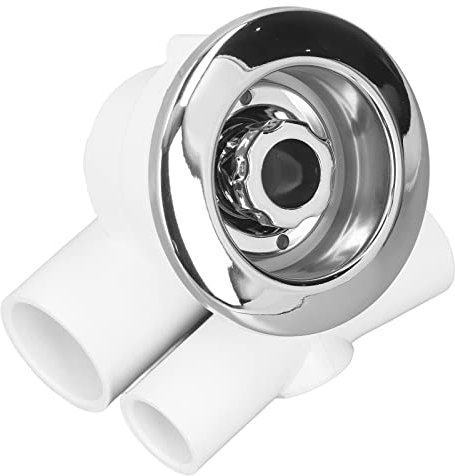 Buse de Massage de Bain Directionnelle à Ouverture Blanche SP 166, Jet de Retour d'entrée de Débit de Buse de Spa, Accessoire de Spa de Buse de Massage de Piscine Extérieure