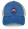 Yelolyio Outdoor Cap Herren Mesh Back Ballcap United Kingdom Flag Cotton Caps United Kingdom Caps Baseball Caps Angeln Hüte Mesh Caps Outdoor Sport Caps Dunkelblau, dunkelblau, 1-5