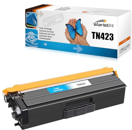 Starlet24 TN423 TN-423 Toner Cyan Kompatibel für Brother TN-423 TN-423C Toner für DCP-L8410CDW HL-L8260CDW HL-L8360CDW DCP-L8410CDN MFC-L8900CDW MFC-L8690CDW (1 Pack)