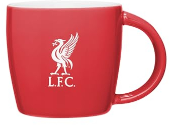 FOCO Officially Licensed Liverpool FC Sandblasted Red Football Mug