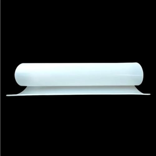 Durchscheinende Silikonkautschukplatte, 20 x 20 Zoll Silikon-Isolierfolie, weiche Silikonkautschukrolle for Bastelböden(20x20x0.06in)