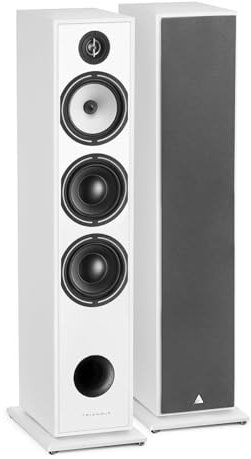 Triangle - Enceinte Colonne Hi-FI BOREA BR08 - Puissance Admissible 150W - Rendement 92 DB/W/m – Haut-parleurs 16 cm – Polyvalente Musique et Home-Cinéma - 206 x 1020 x 314 mm - Blanc (Paire)