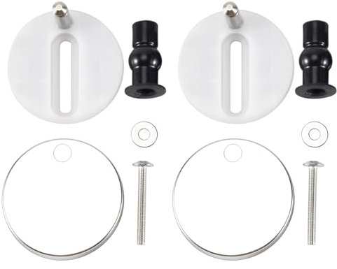 Orolotay 2 StÜCke Neue Sets Toilette Sitz Schrauben Spitze Scharnier Pack Reparatur Werkzeug