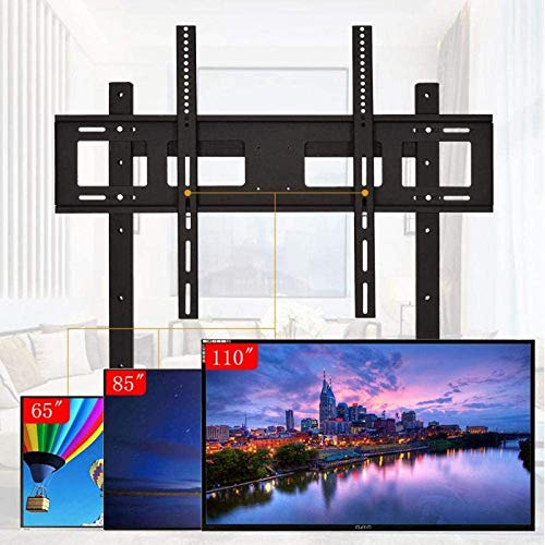 FBSHAD Stainless Steel Corner TV Stand for 30-80 Inches TVs - Silver Monitor Stand (Style #2)